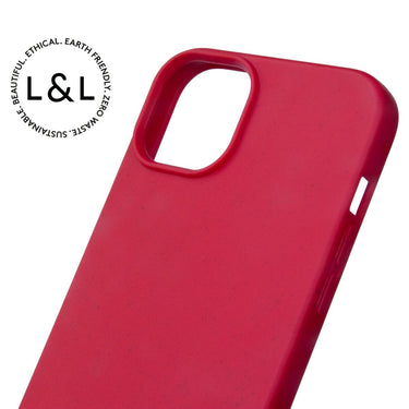 Biodegradable iPhone 15 Plus Red - Loam & Lore